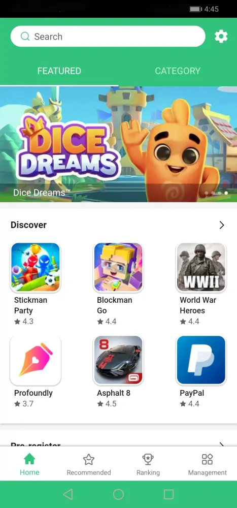 APKPure Lite Screenshots