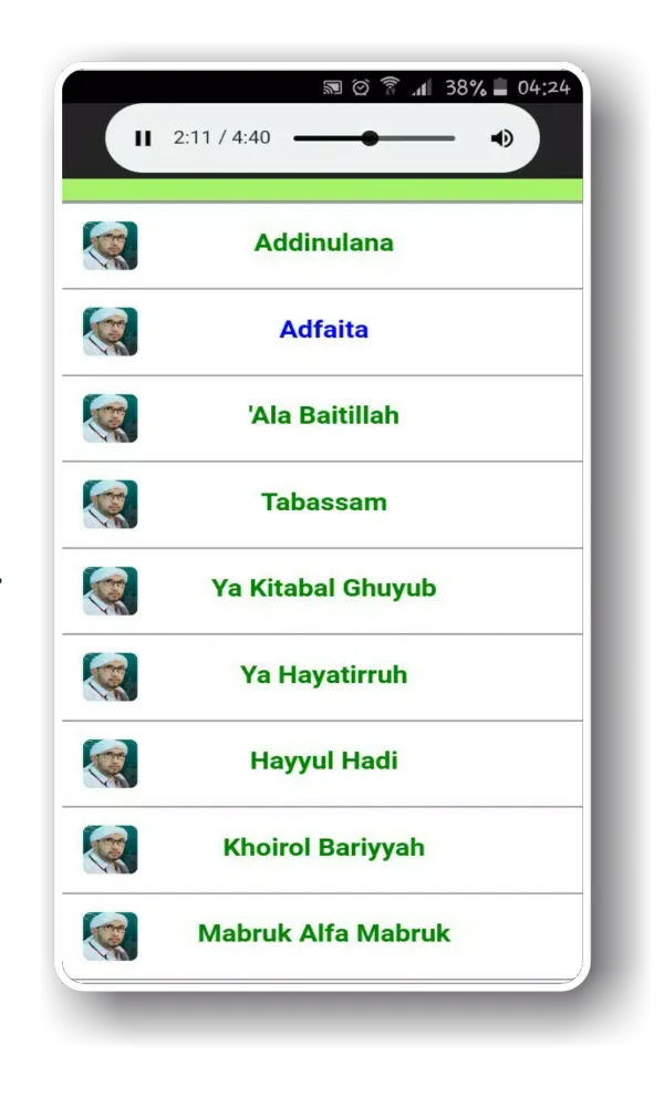 Radja Sholawat Lirik Hadroh Screenshots