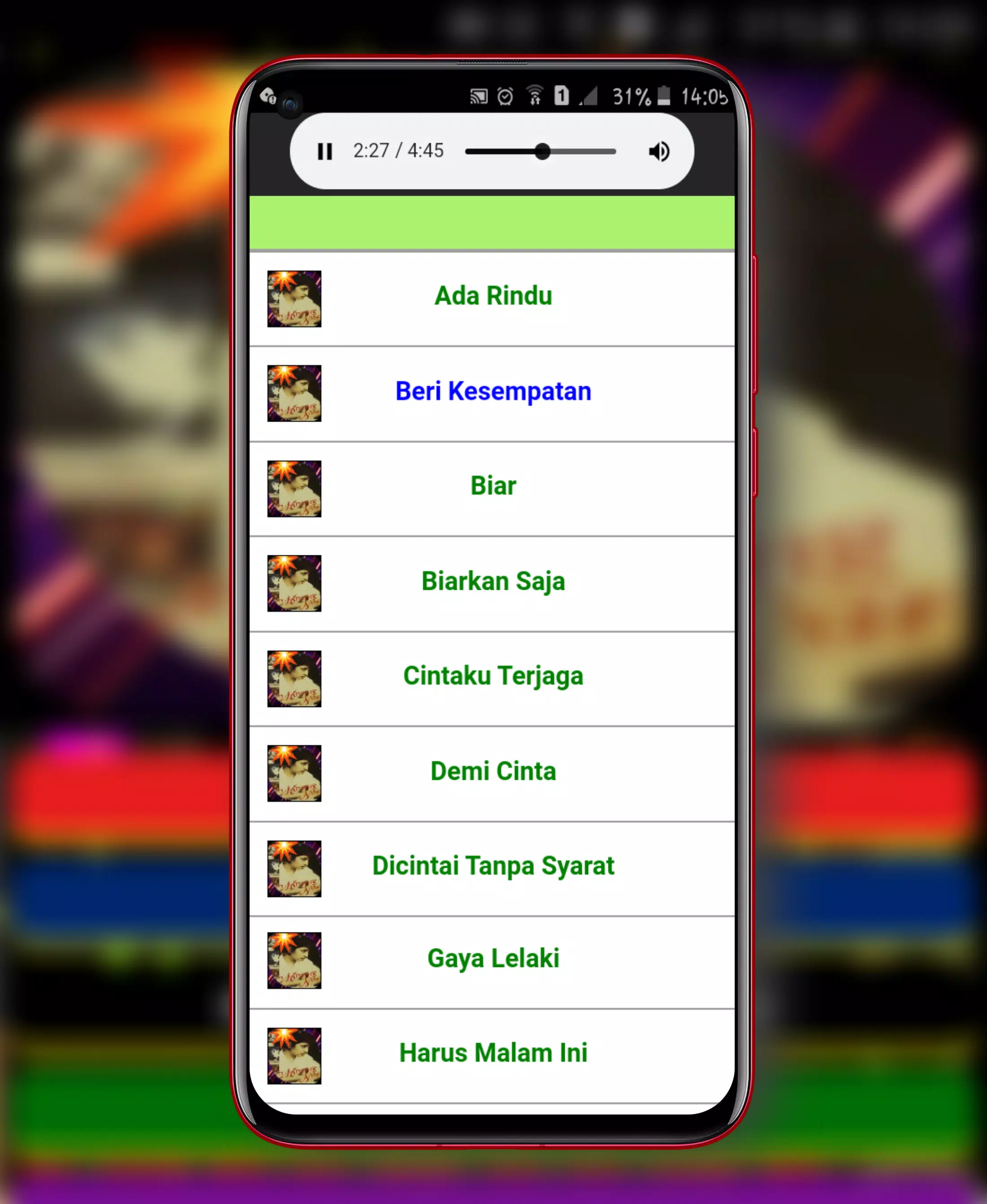 Lagu Mayang Sari Offline Lirik Screenshots
