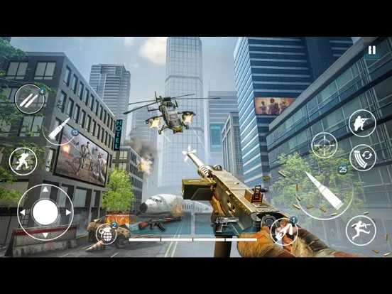 Freedom Strike: Offline Games iPad  스크린샷
