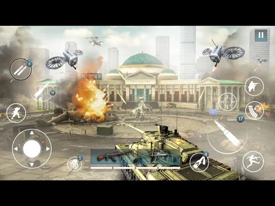 Freedom Strike: Offline Games iPad  스크린샷
