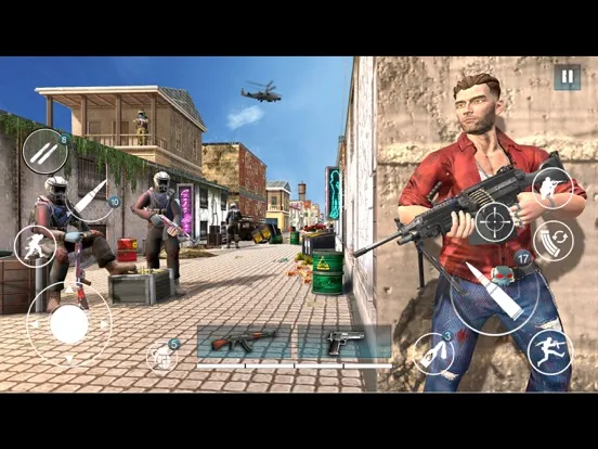 Freedom Strike: Offline Games iPad  스크린샷