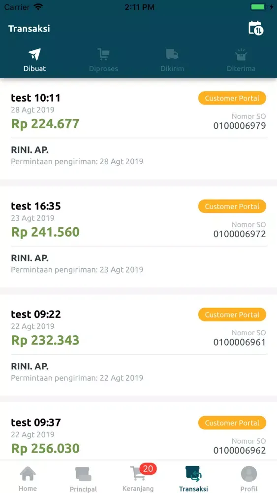 APL eZRx Screenshots