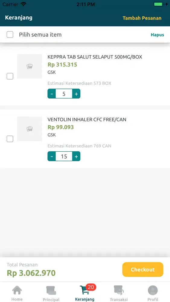 APL eZRx Screenshots