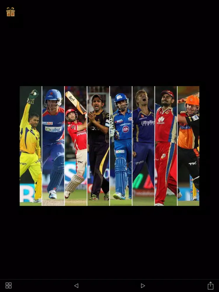 Capturas de pantalla de IPL Updates - Live Score, Latest News, Videos & Wallpapers iPad 