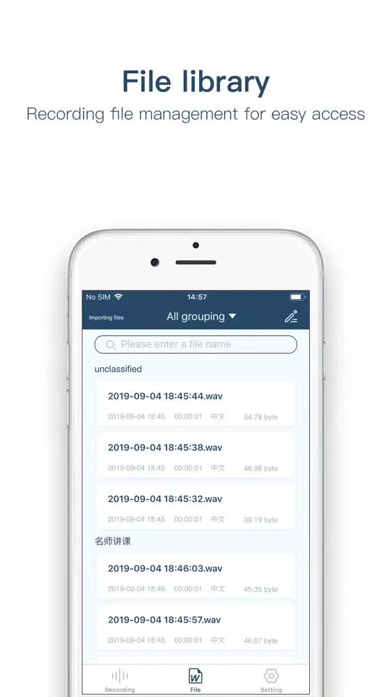 Capturas de pantalla de recording app pro
