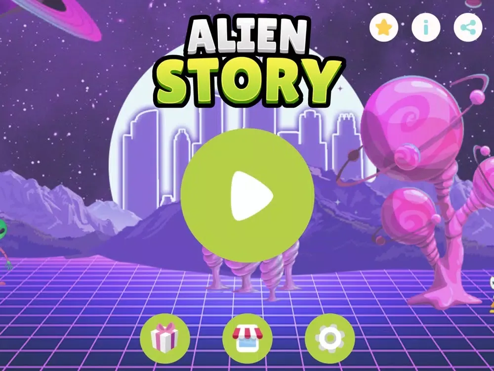 صور Alien Story - Cool Adventure iPad 