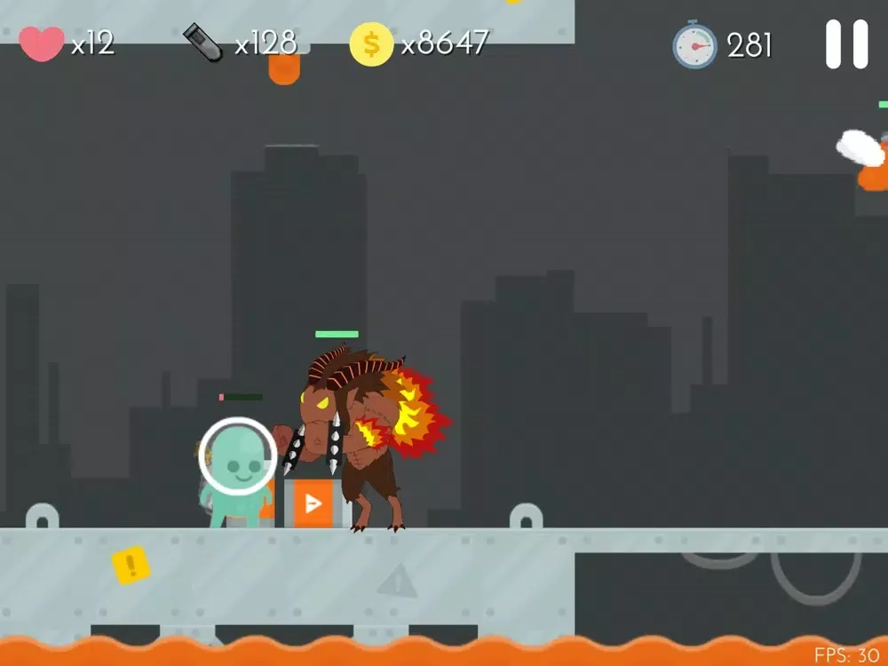 صور Alien Story - Cool Adventure iPad 