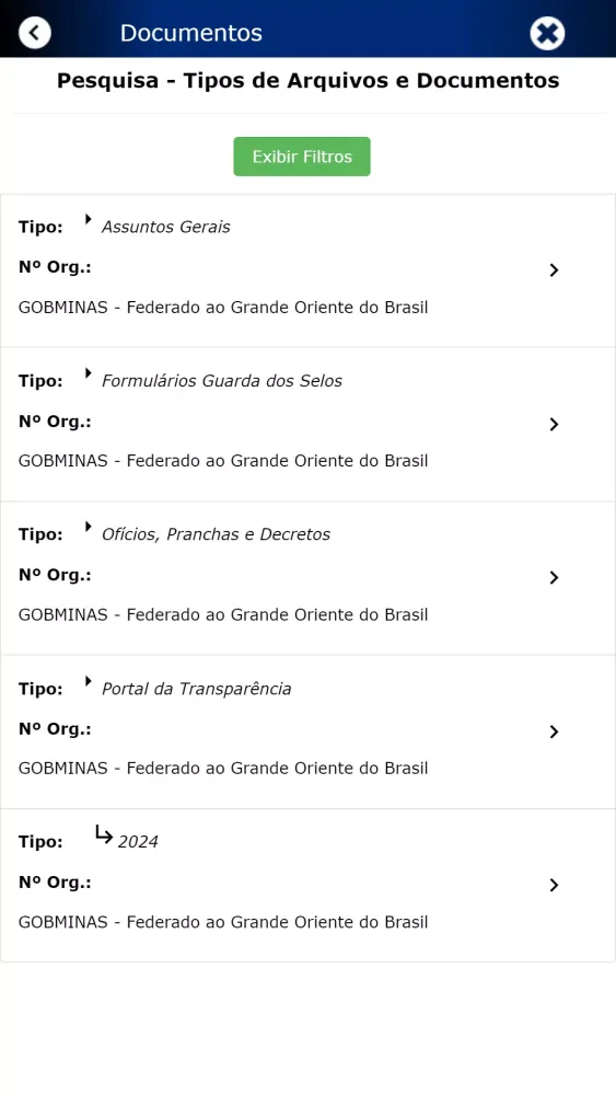 GOBMINAS Screenshots