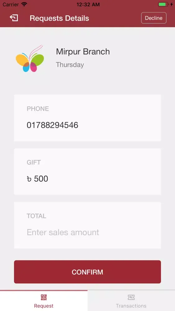 Merchant app for Xtra Ekran Görüntüleri