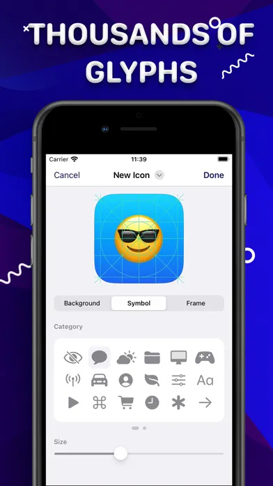 Capturas de pantalla de Icon Changer - Custom Maker