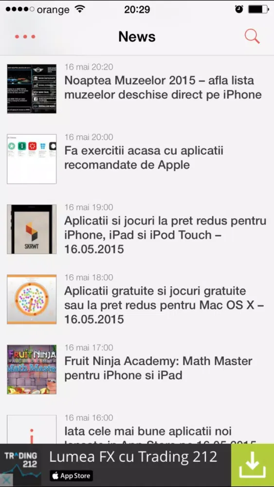 iDevice.Ro Push App Screenshots