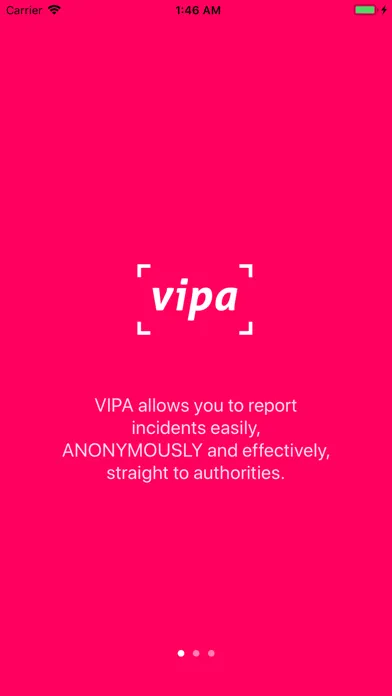 VIPA App سکرین شاٹس