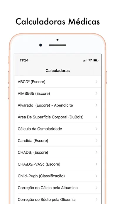 Screenshot di Dr Calc - Calculadoras Médicas