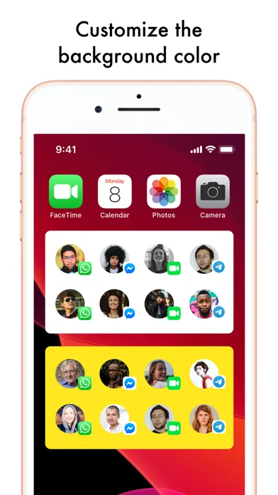 Shortcut for Contacts - Widget 스크린샷