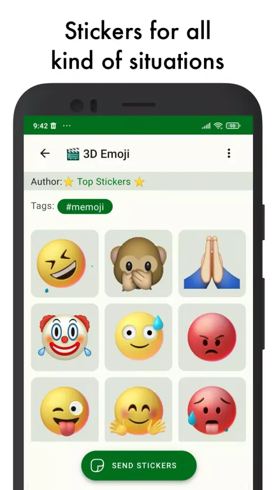 Pop Stickers - Sticker Maker应用截图