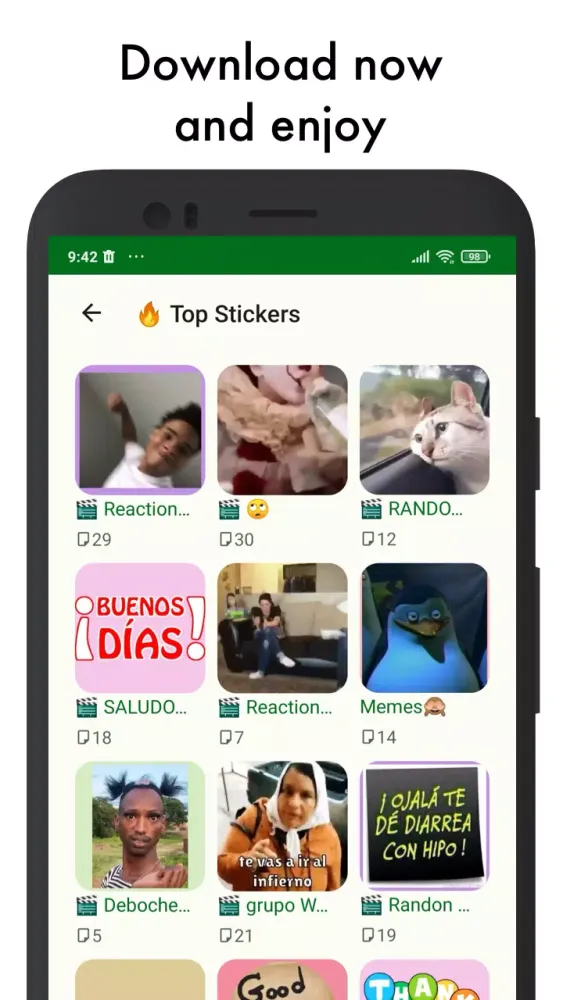 Pop Stickers - Sticker Maker应用截图