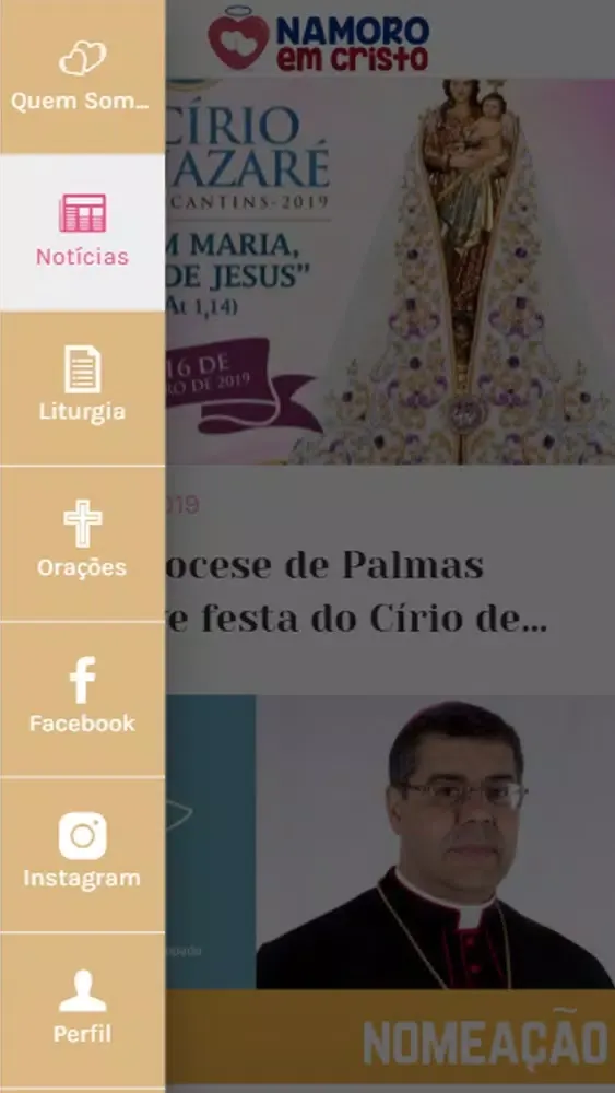 Ảnh chụp màn hình của Namoro em Cristo