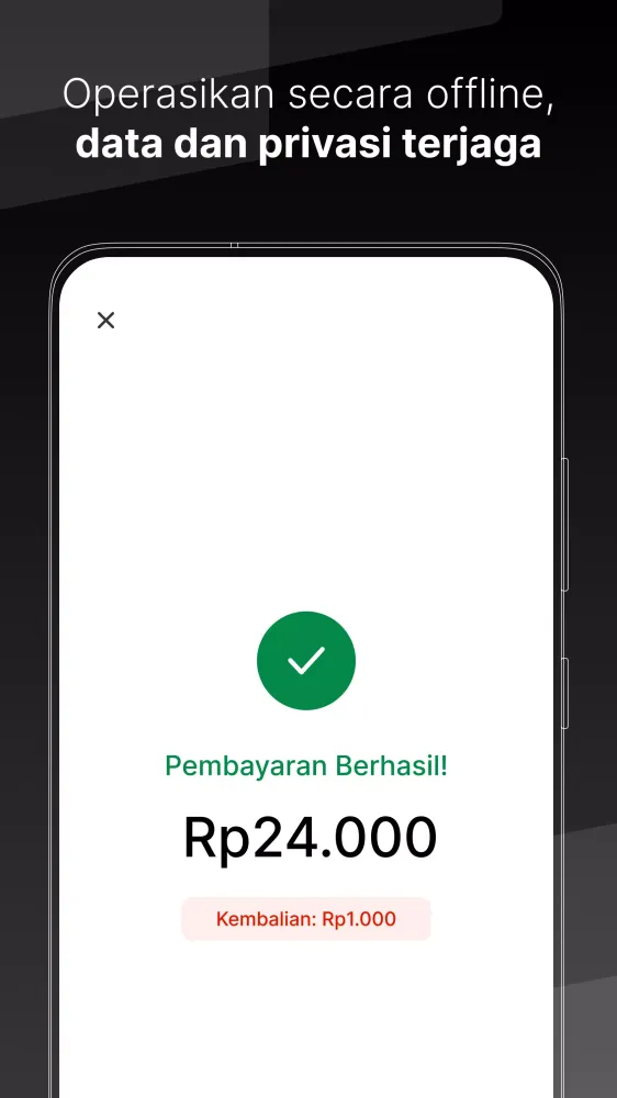Tangkapan layar Aplikasi Kasir POS Pintar