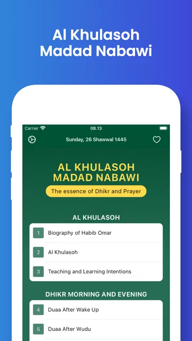 Capturas de pantalla de Al Khulasoh Habib Umar