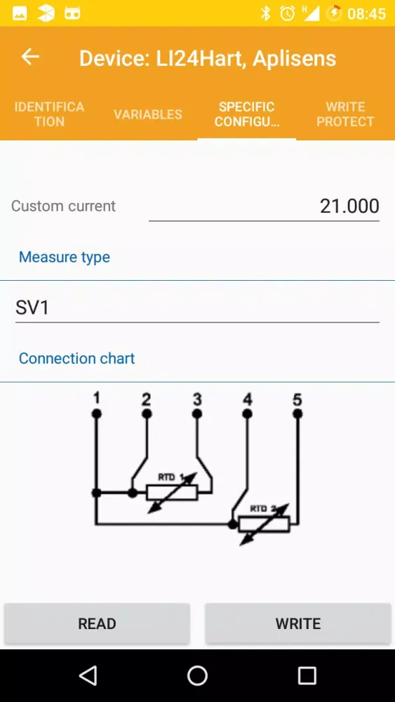 Скриншоты Aplisens Mobile Configurator