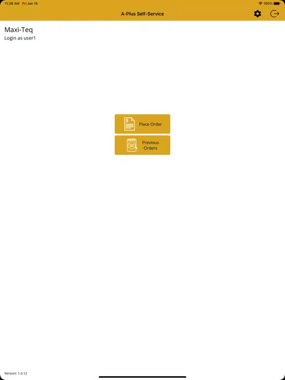 A-Plus Self-Service iPad  Screenshots