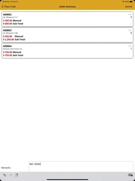 A-Plus Self-Service iPad  Screenshots
