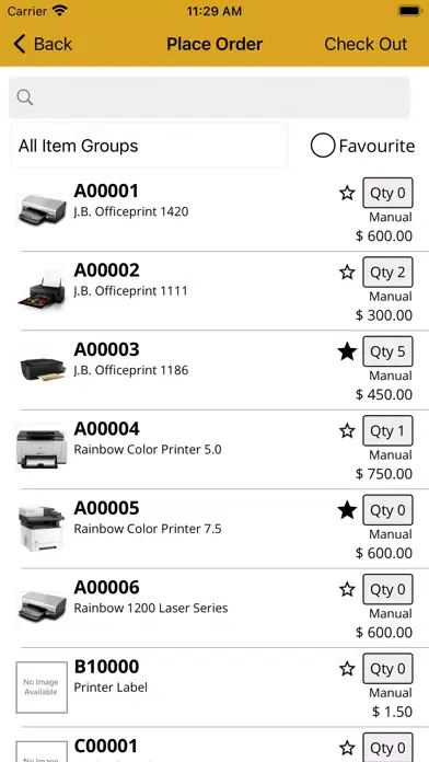 A-Plus Self-Service Screenshots