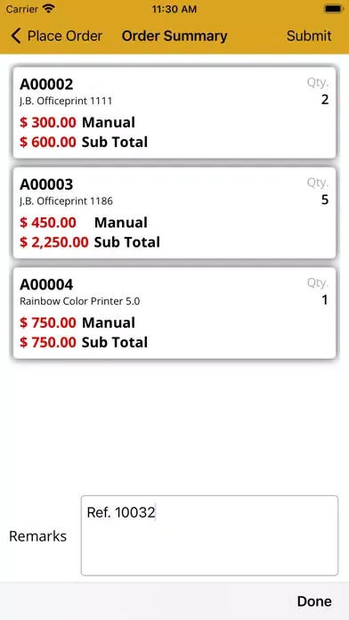 A-Plus Self-Service Screenshots