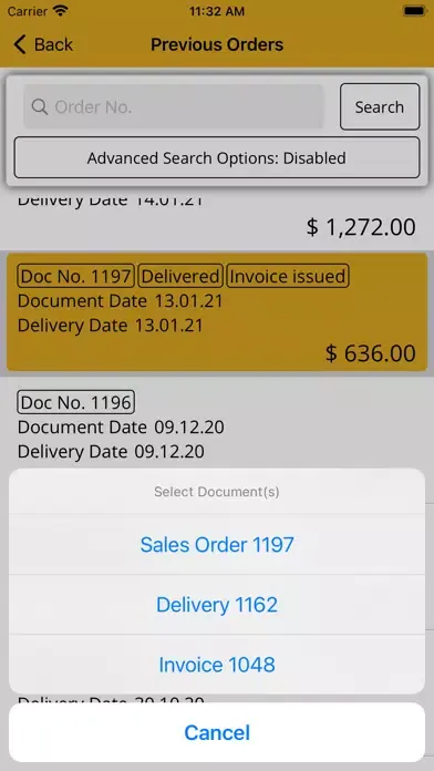 A-Plus Self-Service Screenshots