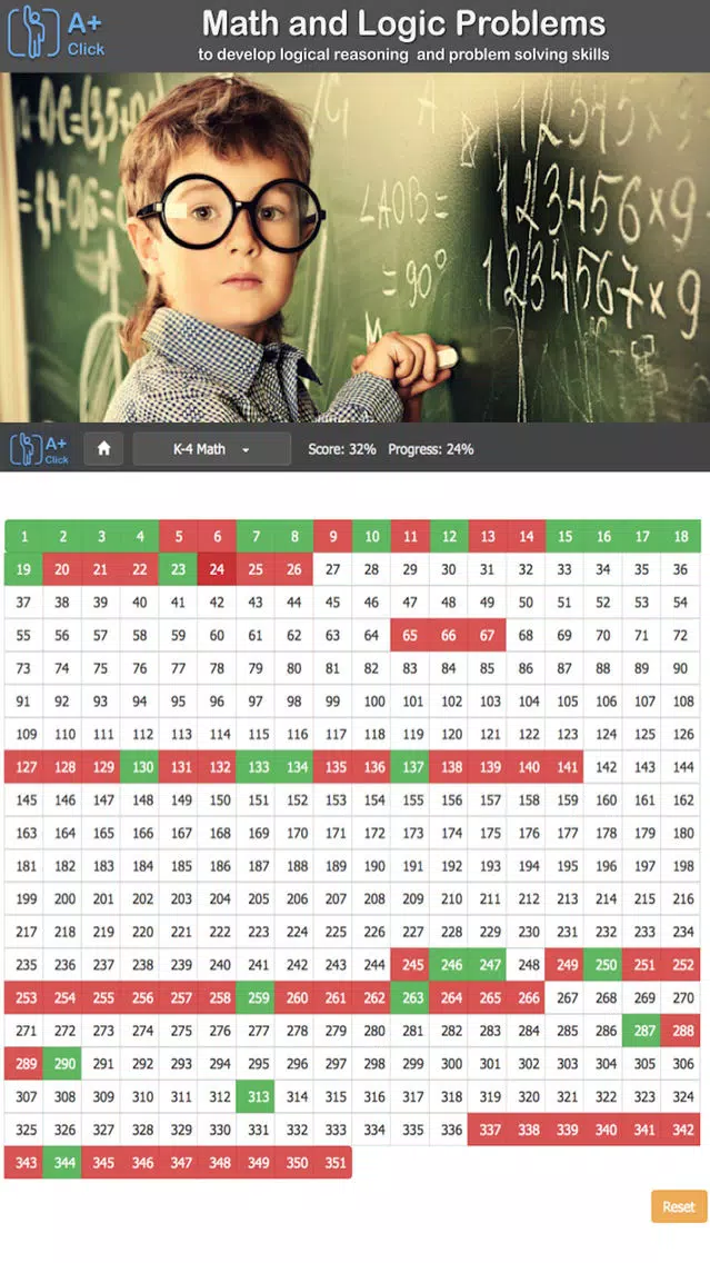 Aplusclick K4 Math স্ক্রিনশট