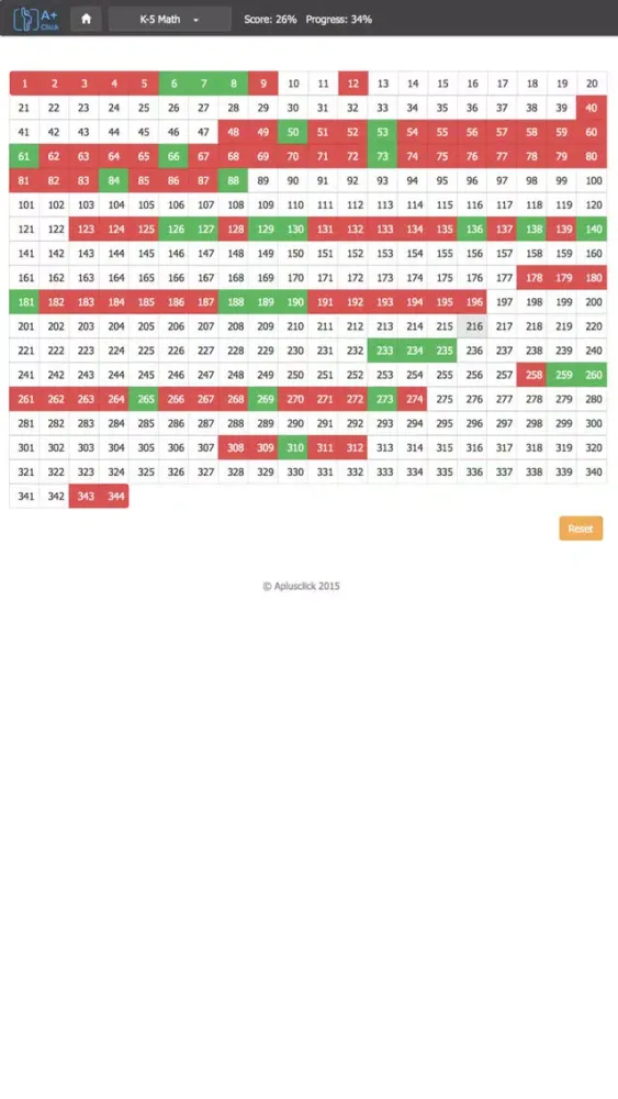 Aplusclick K5 Math Screenshots