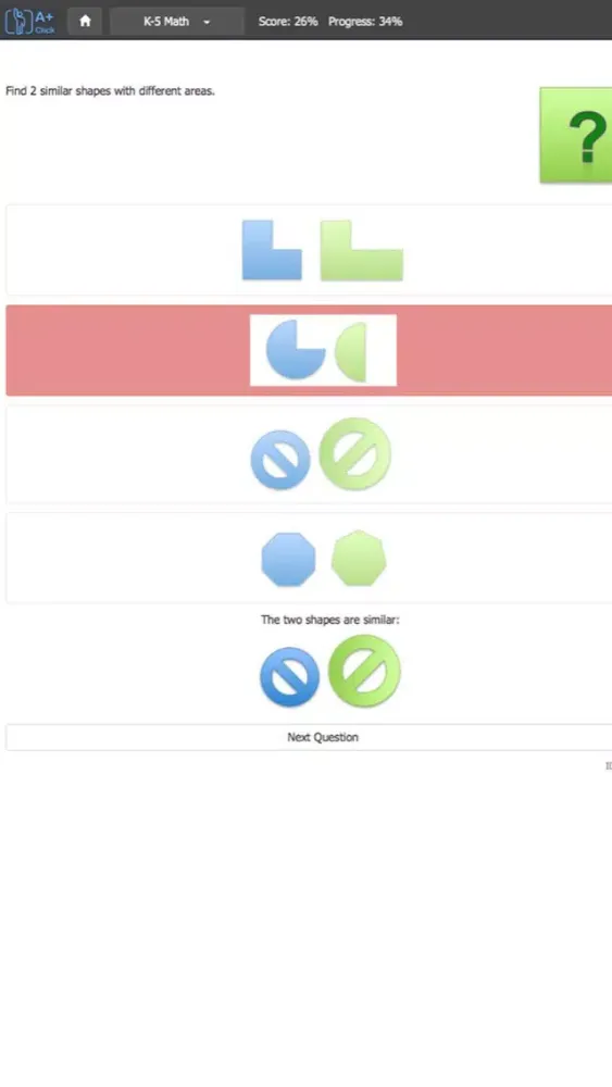 Aplusclick K5 Math Screenshots