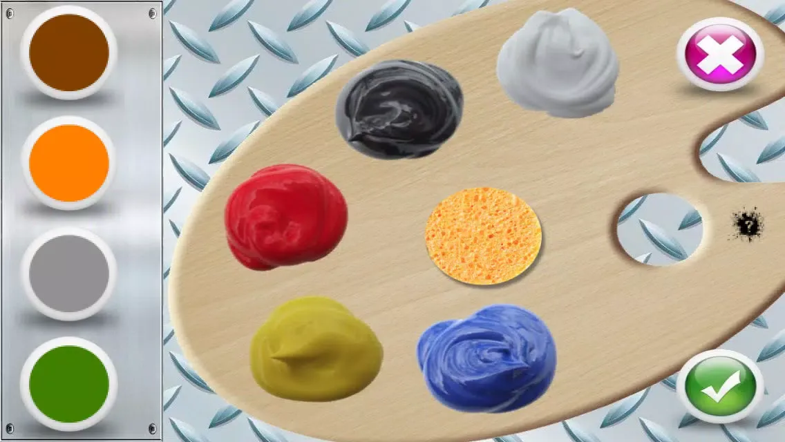 Color Mix (Cars): Learn Paint Colors by Mixing Car Paints & Drawing Vehicles for Preschool Children应用截图