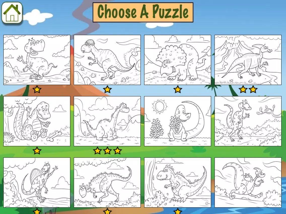 Zrzuty ekranu Math Dots(Dinosaur) - Connect To The Dot Puzzle / Kids Flashcard Drills for Adding & Subtracting iPad 
