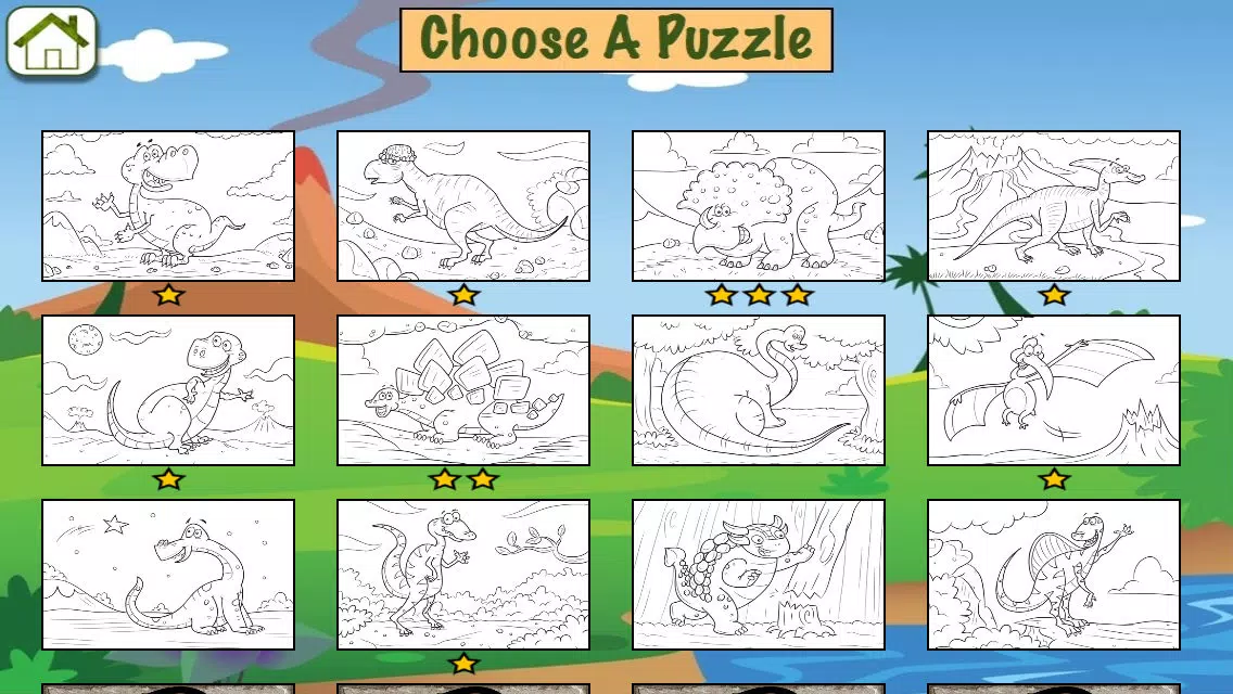 Zrzuty ekranu Math Dots(Dinosaur) - Connect To The Dot Puzzle / Kids Flashcard Drills for Adding & Subtracting