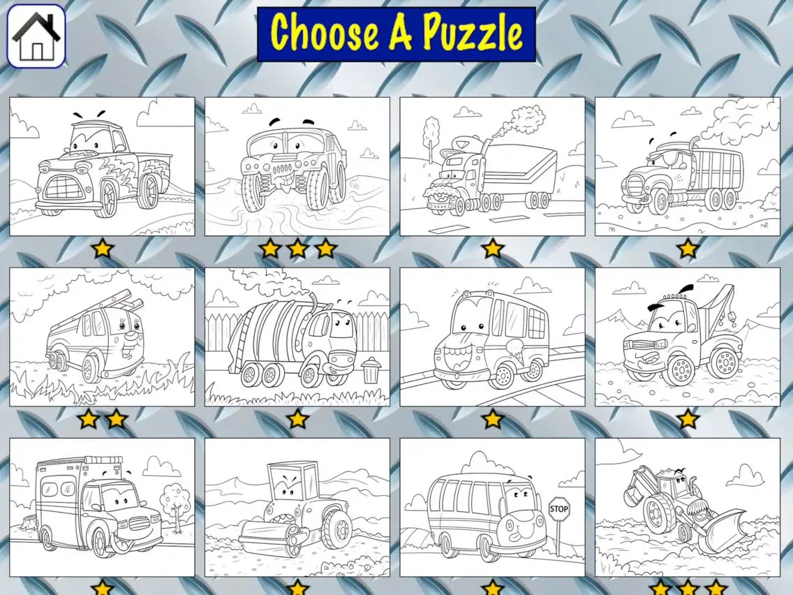 Math Dots Puzzles - Trucks iPad  سکرین شاٹس