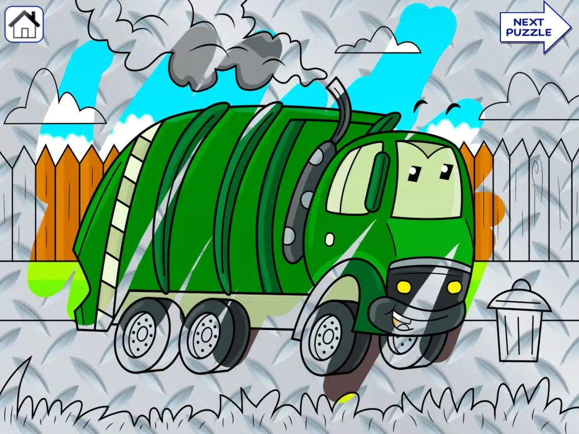 Math Dots Puzzles - Trucks iPad  سکرین شاٹس
