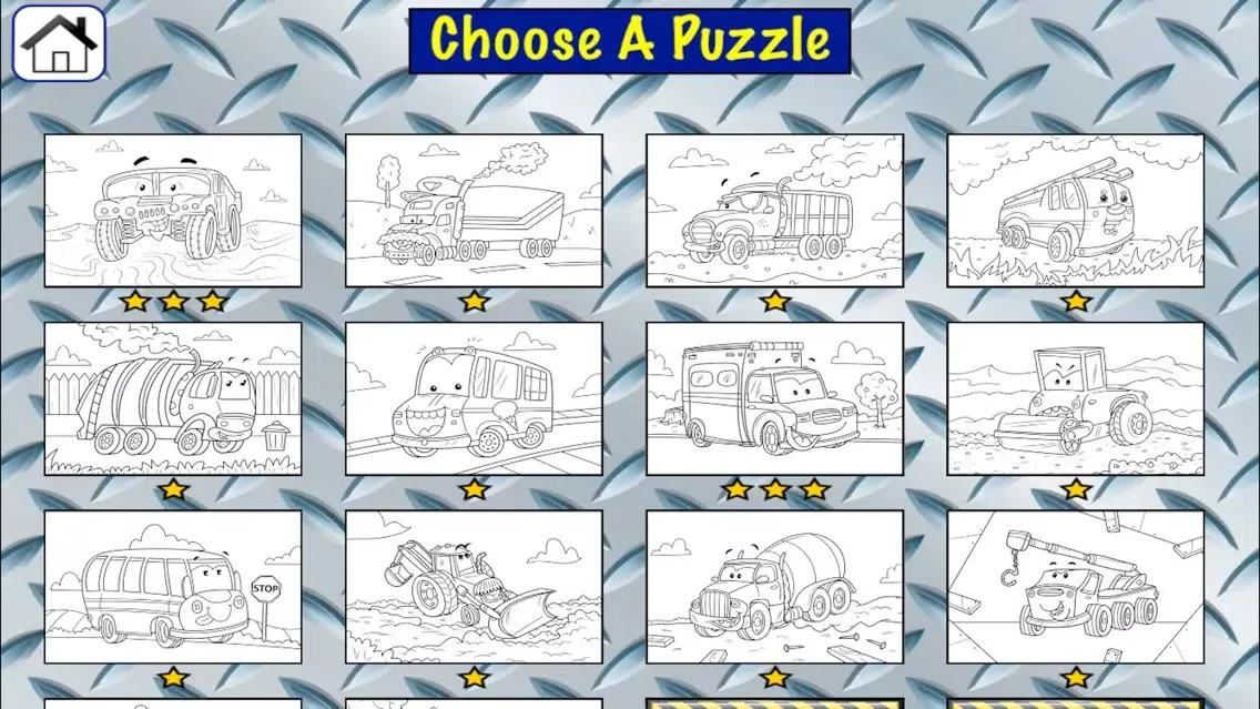 Math Dots Puzzles - Trucks سکرین شاٹس