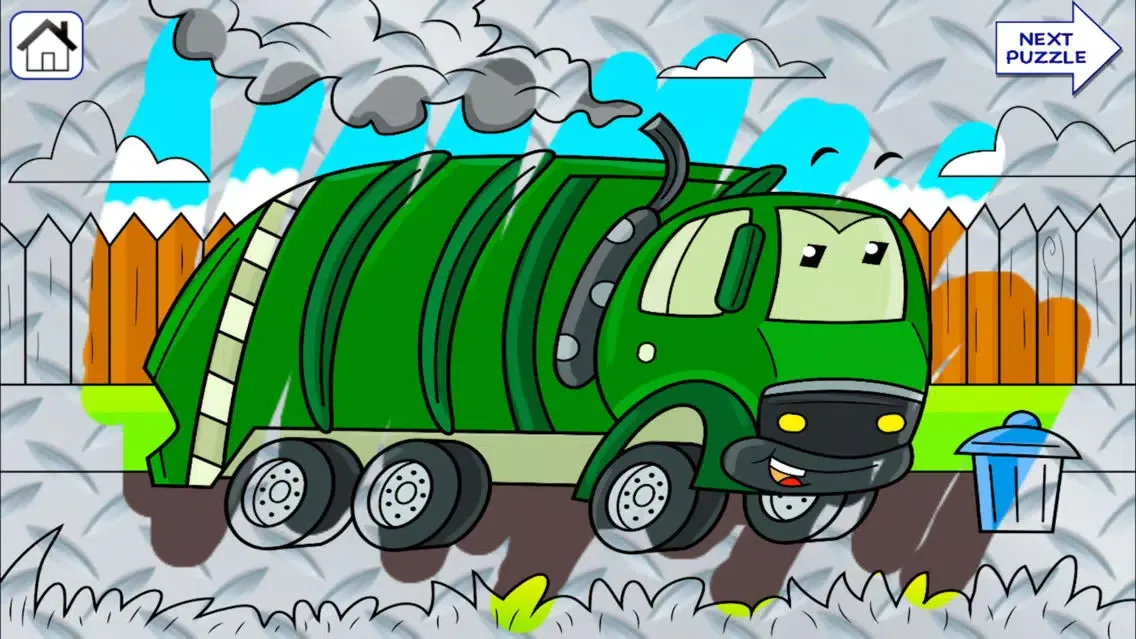 Math Dots Puzzles - Trucks سکرین شاٹس