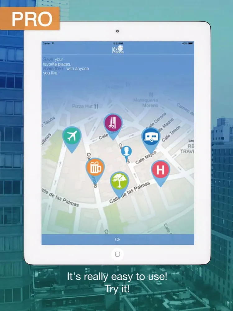 Capturas de tela do My Places Pro: Save your favorite places iPad 