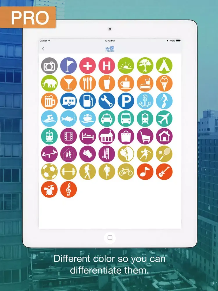 Capturas de tela do My Places Pro: Save your favorite places iPad 