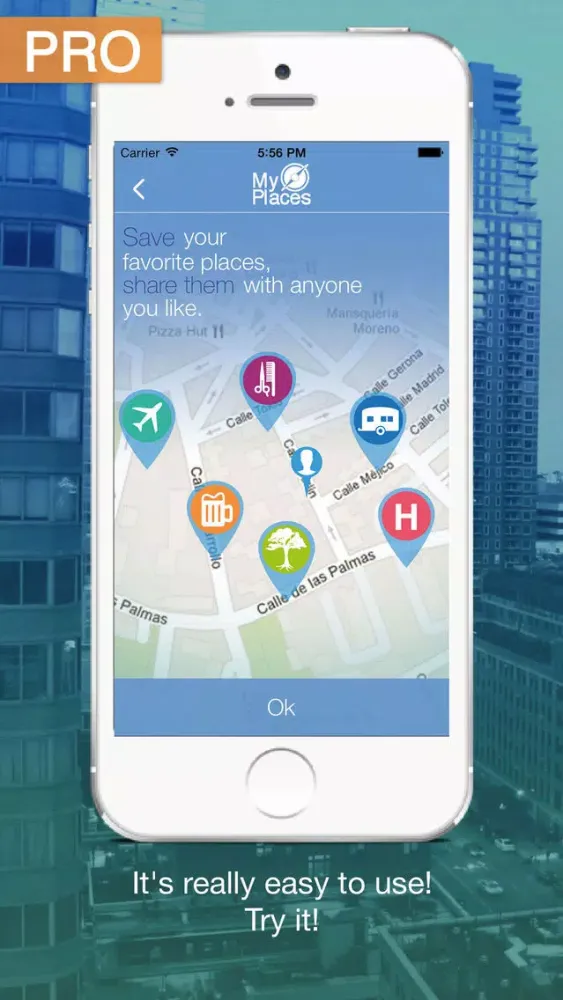 Capturas de tela do My Places Pro: Save your favorite places