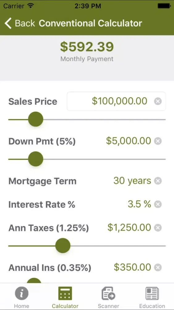 Direct Mortgage Funding Screenshots