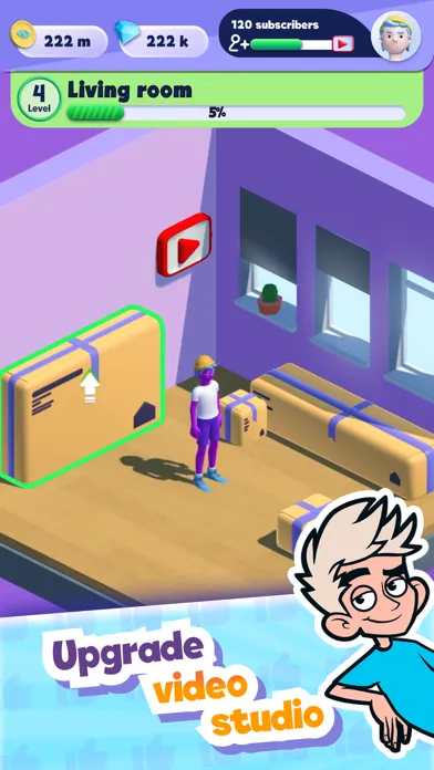 A4 Vlogger: idle simulator Ekran Görüntüleri