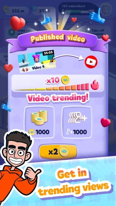 A4 Vlogger: idle simulator Ekran Görüntüleri