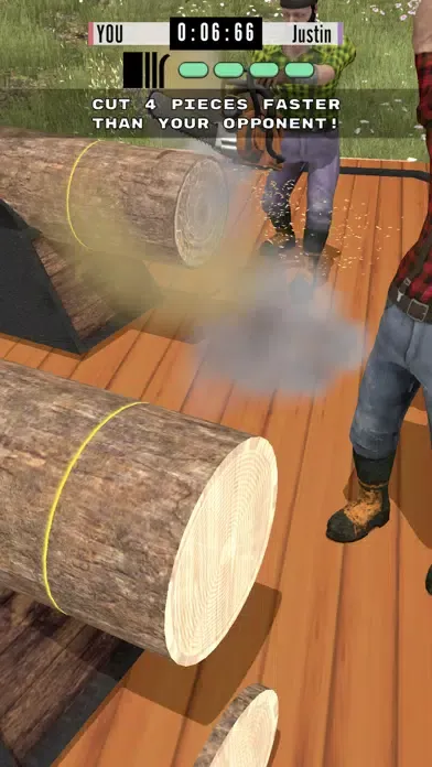 Timbersports سکرین شاٹس