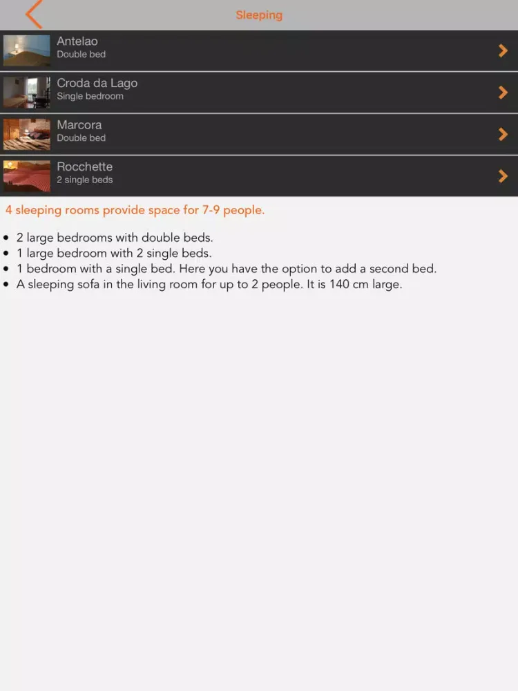 Screenshot di Casa Forcella Grande iPad 