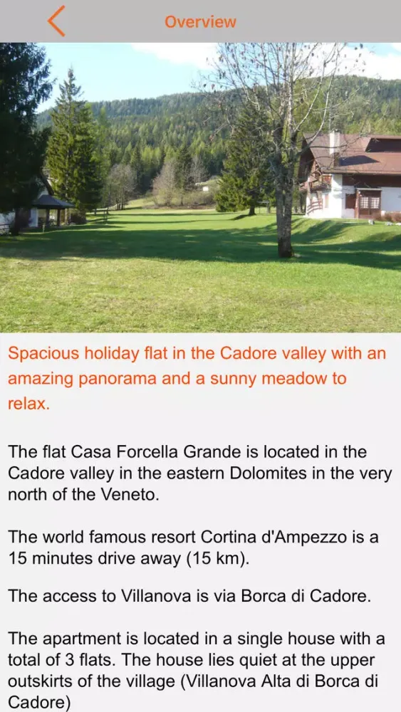 Screenshot di Casa Forcella Grande