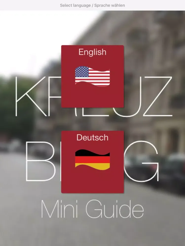 Captures d'écran de Kreuzberg Guide iPad 